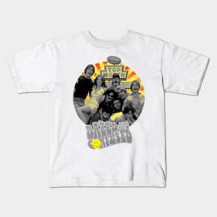 Retro Vintage Dazed and Confused Grey Kids T-Shirt